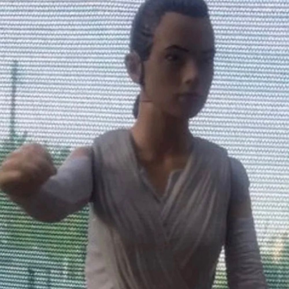 18” RARE STAR WARS. Forces Of Destiny REY OF JAKKU 18 Doll